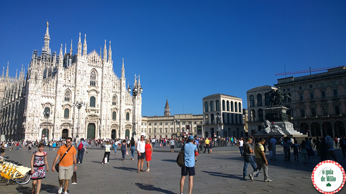 O clima de Milão A temperatura média no verão de Milão turismo em Milão o Duomo