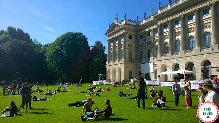 Pontos de interesse em Milão Giardino della Villa Belgiojoso Bonaparte 