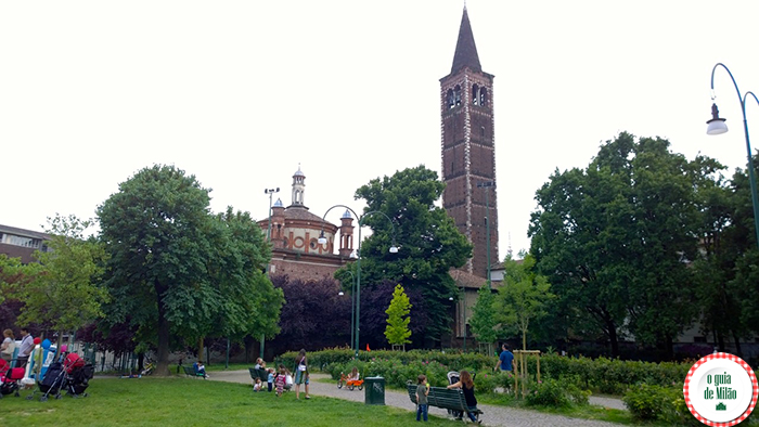 Pontos de interesse em Milão Parque Giovanni Paolo II ou Parco delle basiliche