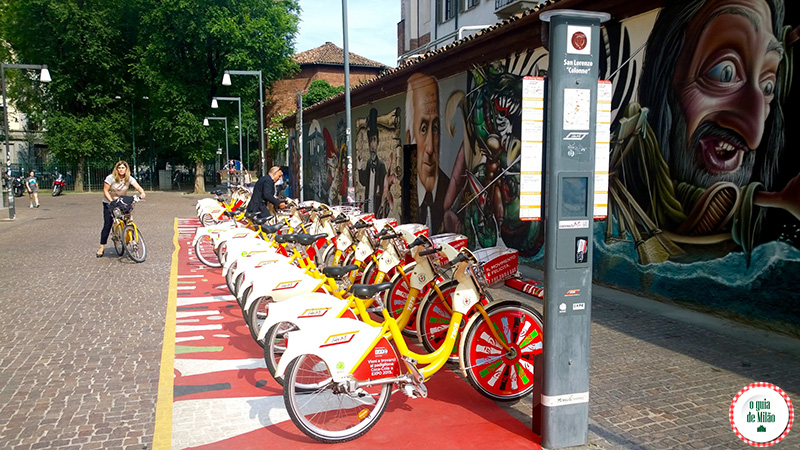 bicicletas para alugar em Milão bikeMI como funciona dicas e tarifas para alugar bicicletas em Milão