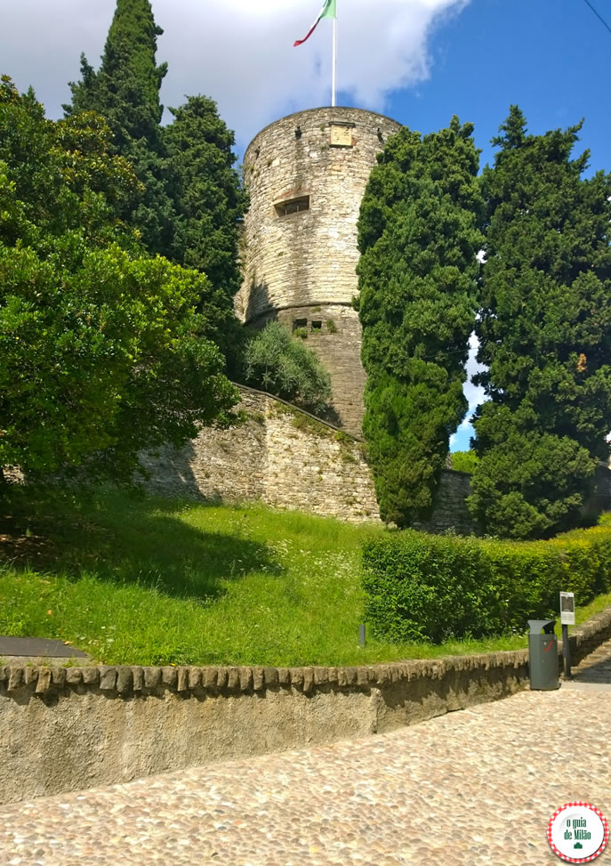 A fortaleza de Bérgamo