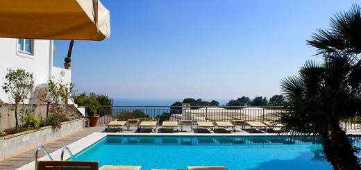 Hotel Canasta na ilha de Capri Nápoles