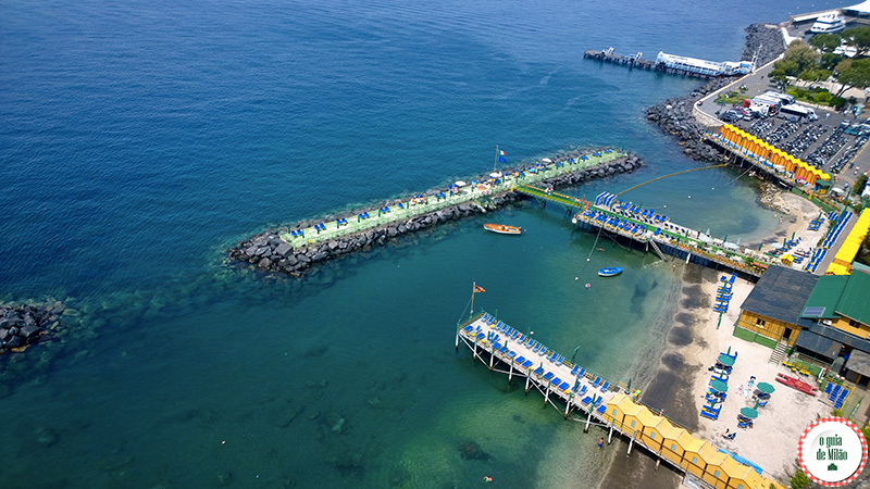 Sorrento Itália Marina Piccola O que fazer em Sorrento