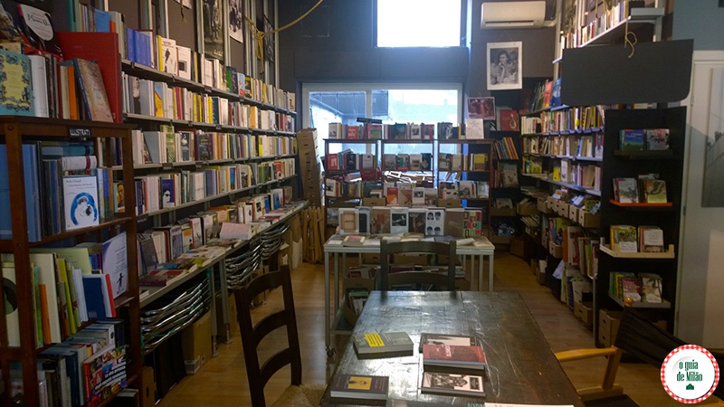 Blog de viagem de Milão na Itália Livraria em Milão