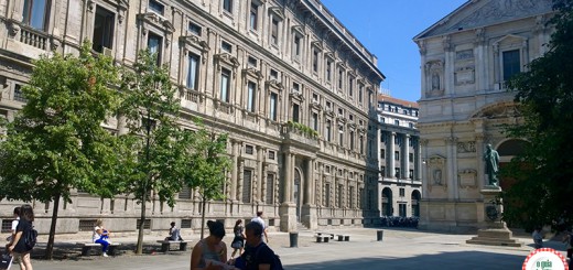 Arquitetura em Milão o Palácio Marino