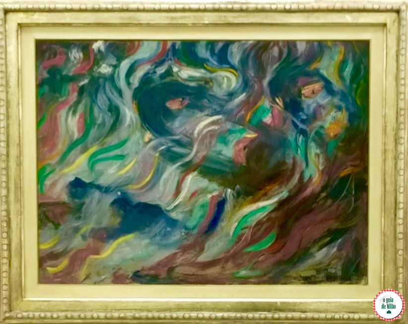 Uma das principais obras de Umberto Boccioni: Rissa in Galleria