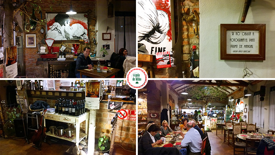 Dica de restaurante em Milão: Antica trattoria galeria