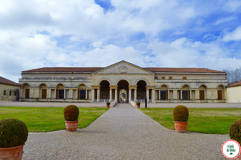 O palácio Te em Mântua Itália