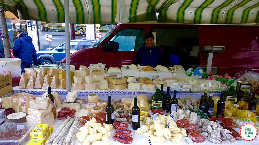 Produtos gastronômicos italianos em Milão