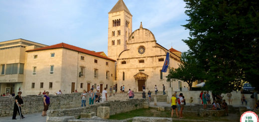 Pontos turísticos de Zadar Croácia
